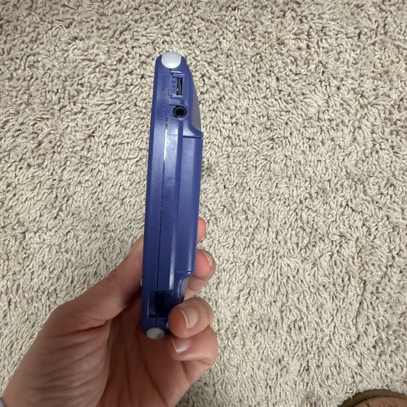 NINTENDO GAME BOY Advance AGB-001 Purple / Indigo w/ Case & 4 Games - Picture 3 of 8